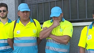  Equipo del servicio municipal de limpieza de Madrid