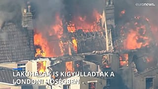 Lakóházak is kigyulladtak a londoni hőségben