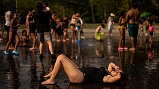 Parc Madrid Rio à Madrid, en Espagne, mercredi 13 juillet 2022.
