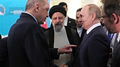 El presidente turco Recep Tayyip Erdogan y el presidente ruso Vladimir Putin