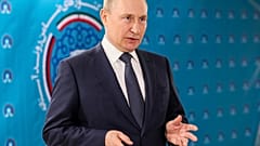 Выход к прессе Владимира Путина, Тегеран, 19 июля 2022 года