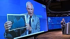 Josep Borrell en una rueda de prensa.