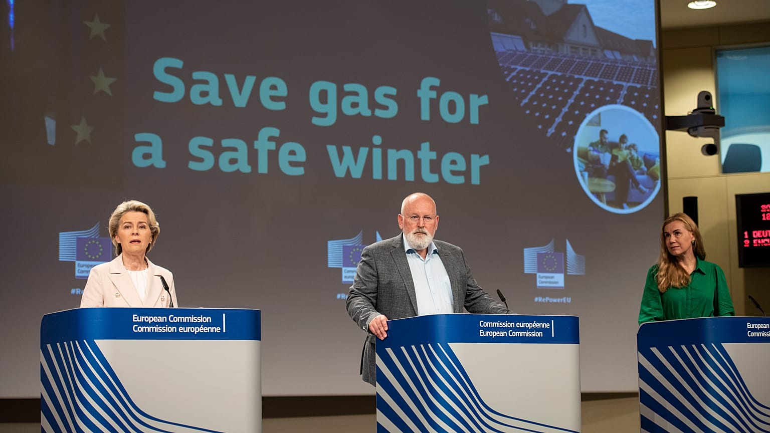 Ursula von der Leyen und Frans Timmermans