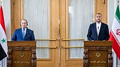 نشست خبری فیصل مقداد با حسین امیرعبداللهیان