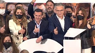 Los alcaldes de Don Benito y Villanueva de la Serena tras el referéndum para la fusión de sus pueblos