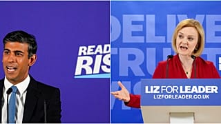 Ρίσι Σουνάκ και Λιζ Τρας