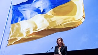 Olena Zelenszka amerikai politikusok előtt tartott beszédet július 20-án