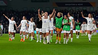 England feiert im Falmer-Stadion in Brighton den Einzug ins EM-Halbfinale