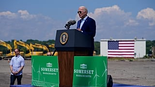 Joe Biden en visite dans l'État du Massachusetts aux États-Unis - le 20.07.2022