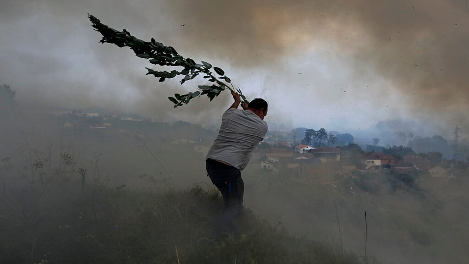 Incêndios no sul da Europa