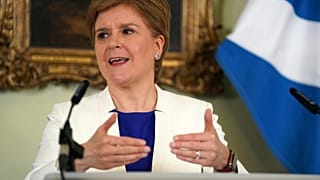 cottish First Minister Nicola Sturgeon speaks at a press conference at Bute House in Edinburgh to launch a second independence paper, Thursday July 14, 2022.