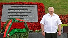 Alexandre Loukachenko à Minsk, le 3 juillet 2022