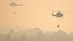 Waldbrände halten Feuerwehrleute in ganz Europa in Atem