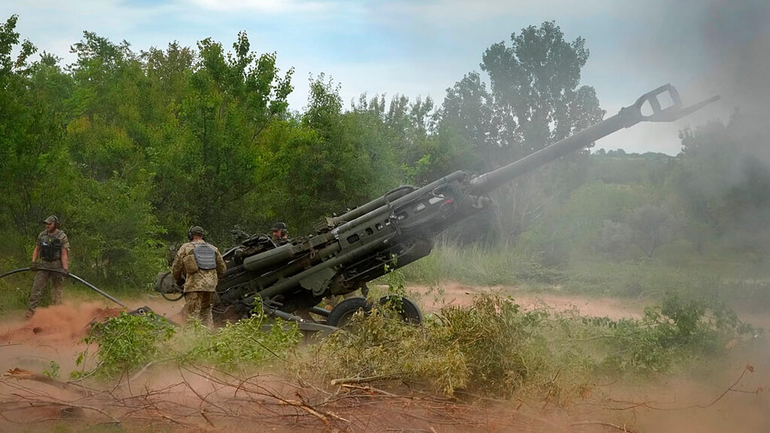 Ukrainische Soldaten im Einsatz