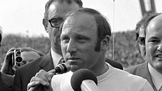 Uwe Seeler after his farewell match on 1 May 1972
