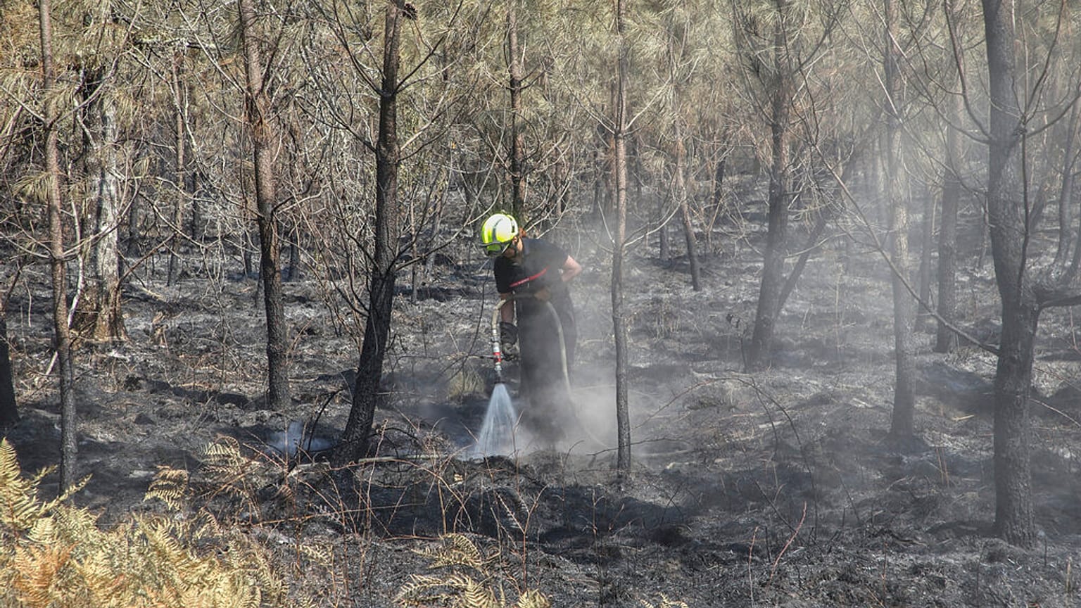 Incêndios na Europa