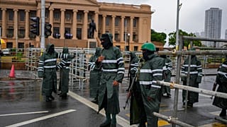Sri Lanka ordusu göstericilere müdahale etti