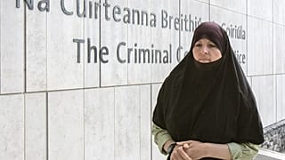 Lisa Smith arrives at the Central Criminal Court in Dublin on July 22.