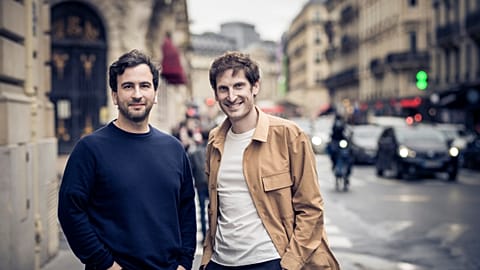 Qonto founders Steve Anavi (Left) and  Alexandre Prot (Right)