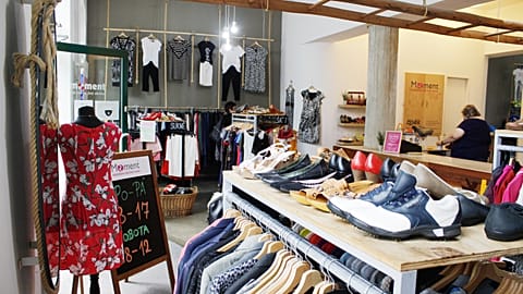 A second hand shop in the Czech Republic