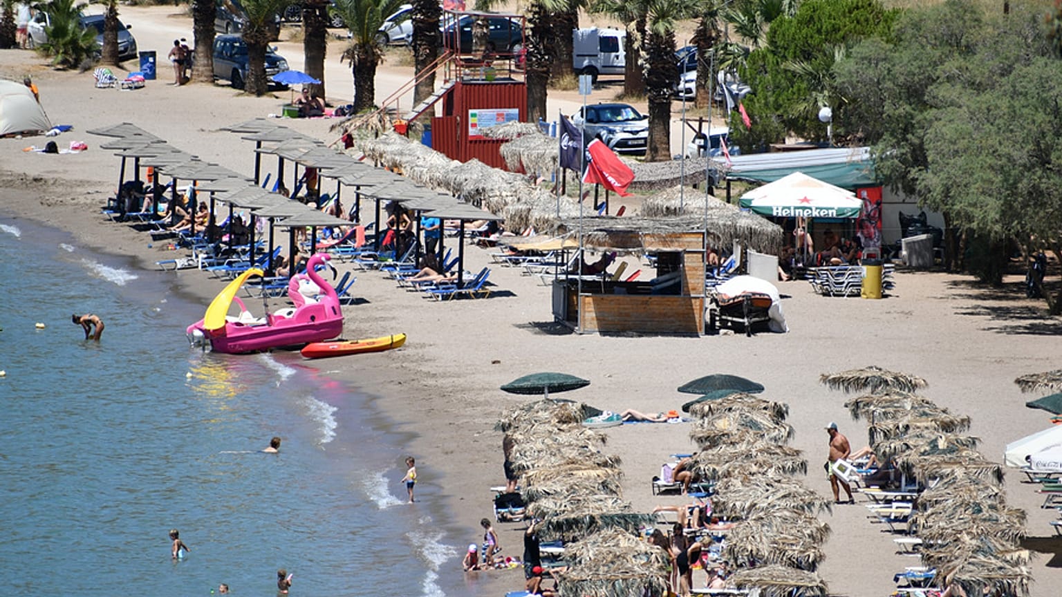 Παραλία Καραθώνα στο Ναύπλιο, 15/07/2022