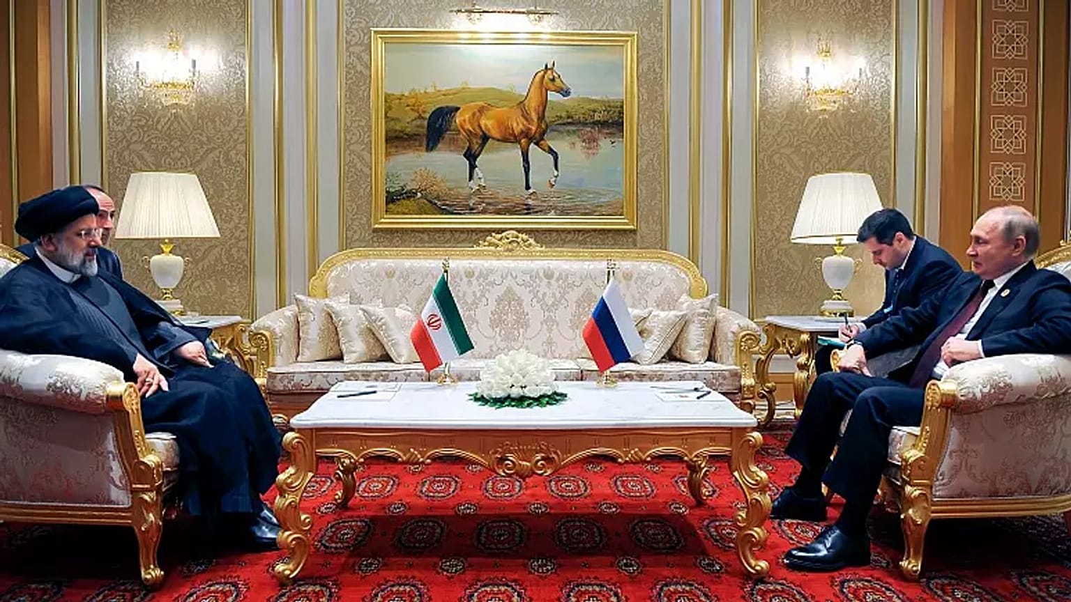 دیدار پوتین با رئيسی