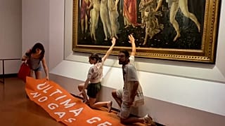 the Uffizi Galleries in Florence