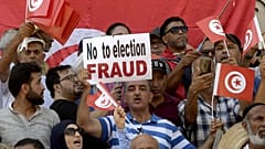Demonstration in Tunis 