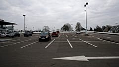 Parkplatz in Frankreich - Symbolbild