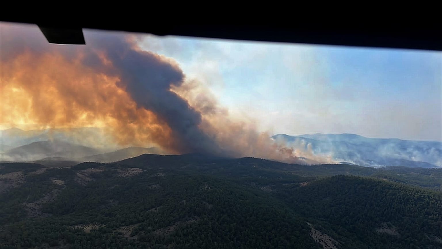Φωτιά στο Δάσος της Δαδιάς στον Έβρο