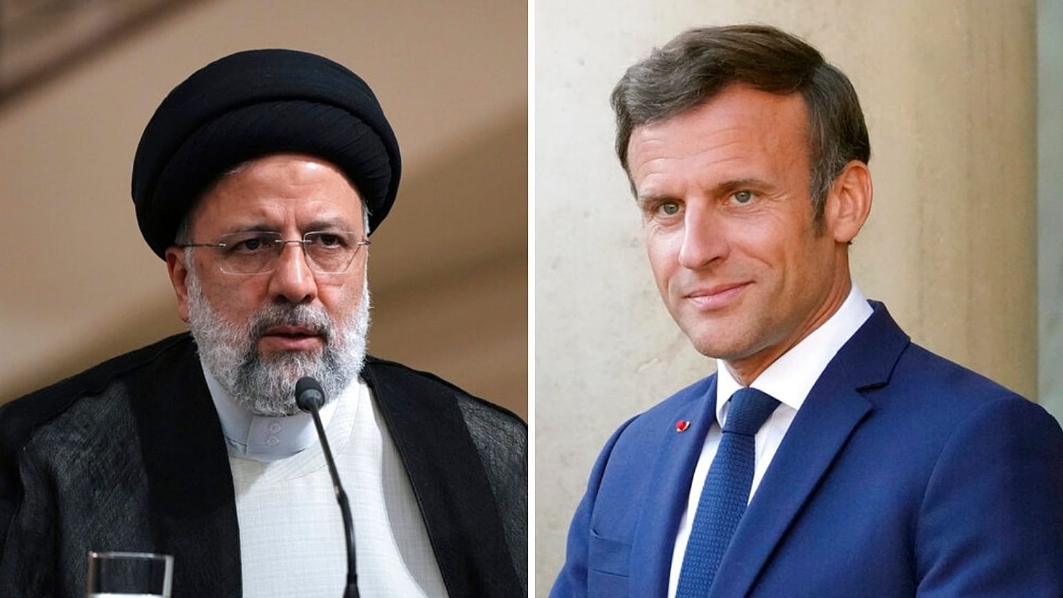 Emmanuel Macron, Ebrahim Raisi