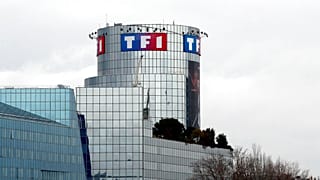 مقر مجموعة TF1، وهي قناة تلفزيونية فرنسية وطنية خاصة، في بولوني بيلانكور، خارج باريس ، الأربعاء، 2019