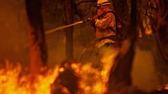 Die Feuerwehr kämpft seit Tagen gegen die Flammen - ohne größeren Erfolg.