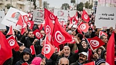 مظاهرات في تونس