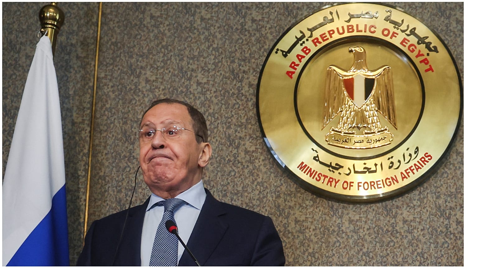 وزير الخارجية الروسي سيرغي لافروف