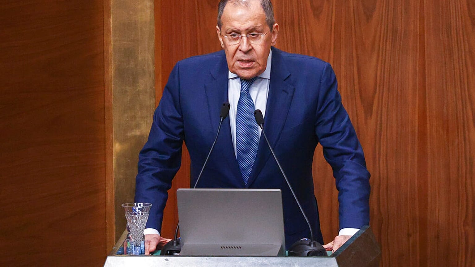 Russlands Außenminister Sergej Lawrow auf seiner Reise durch Afrika