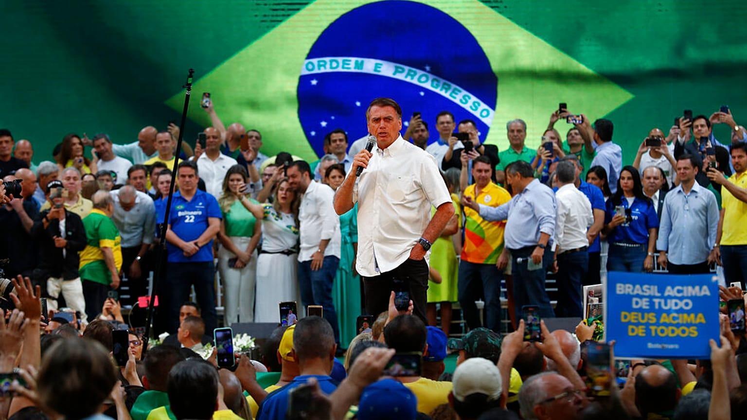 Bolsonaro en Rio de Janeiro