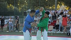 Internationales Kurash-Turnier in Paris