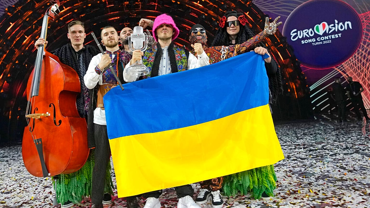 Le groupe ukrainien Kalush Orchestra avait remporté en mai la finale du concours avec la chanson "Stefania" . 