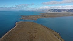 Blick auf das sommerliche Spitzbergen