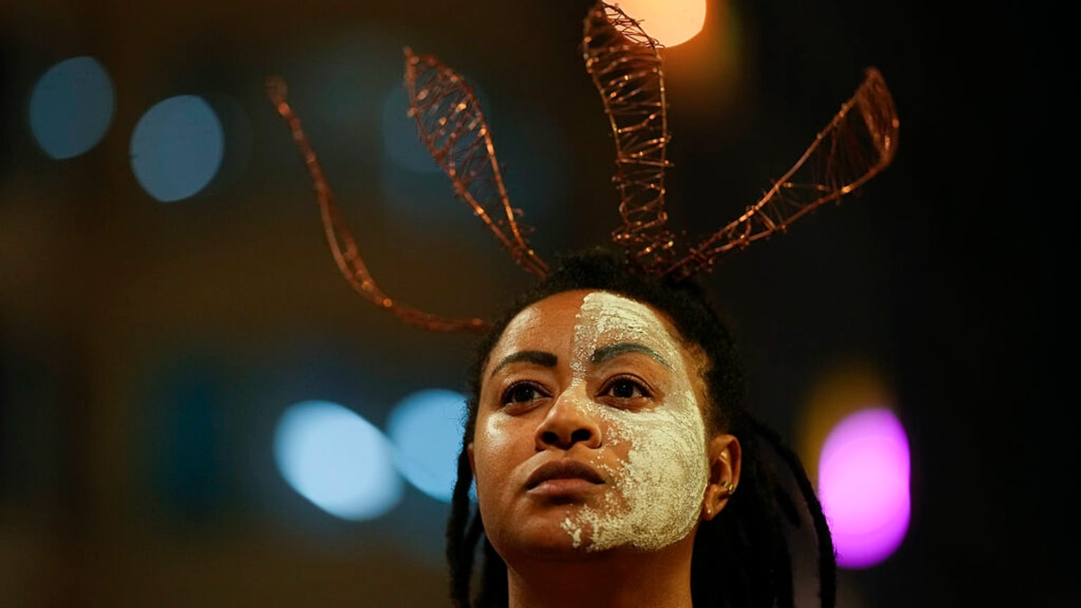 Afrolatin tüntető