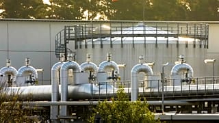  landfall facility of the Nord Stream 1 Baltic Sea pipeline and the transfer station of the OPAL gas pipeline, the Baltic Sea Pipeline Link, in Lubmin, Germany