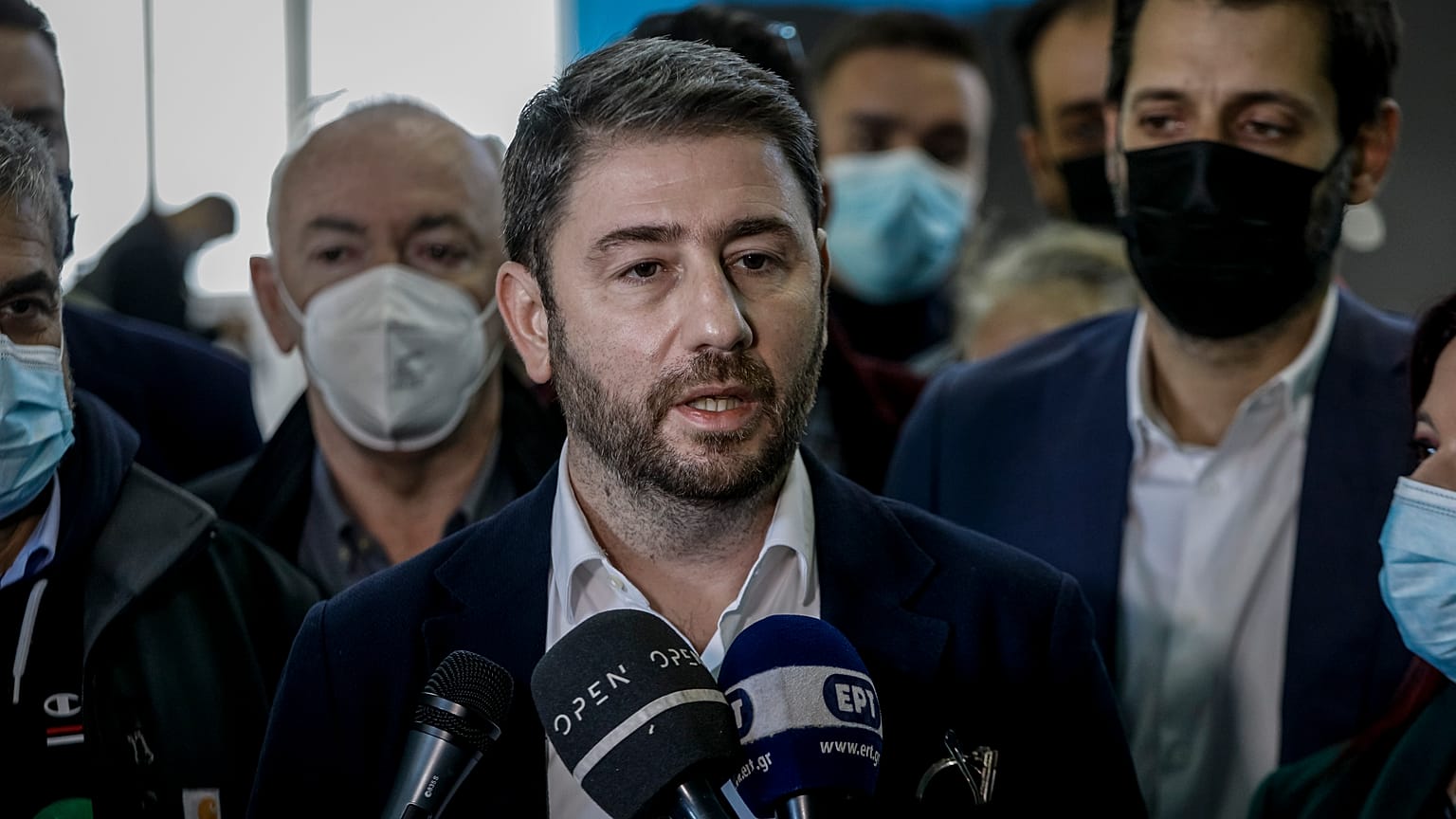 Ο Νίκος Ανδρουλάκης