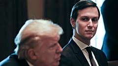 Eski ABD Başkanı Donald Trumpile damadı ve danışmanı Jared Kushner