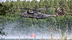Немецкие военные активно помогают тушить пожары