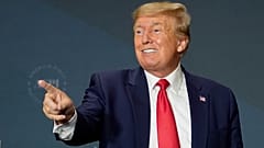Trump bei seinem Auftritt in Washington