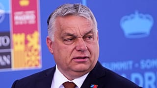 Hungarian Prime Minister Viktor Orbán in Madrid on 30 June 2022
