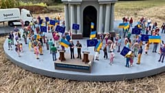 Belgium’s tiniest theme park has added new models to honour Europe’s relationship with Ukraine.
