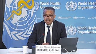 رئيس منظمة الصحة العالمية تيدروس أدهانوم غيبريسوس. 