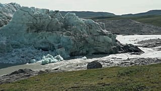 Gletscher am Rande des grönländischen Eisschildes